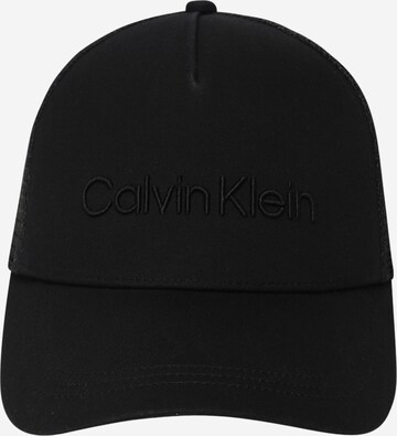 Șapcă de la Calvin Klein pe negru