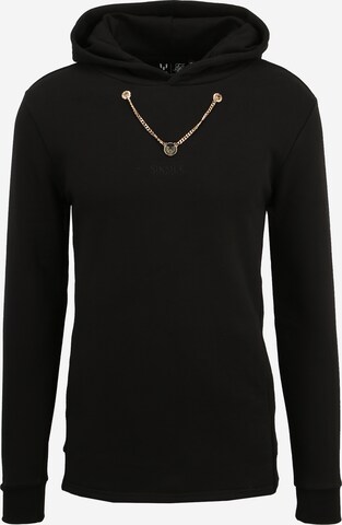 SikSilk Sweatshirt i svart: framsida