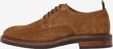 Hackett London Schnürschuh 'Egmont Fine' in Braun: Vorderseite
