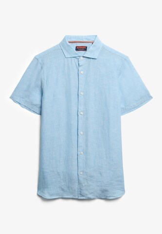Superdry Regular Fit Hemd in Blau
