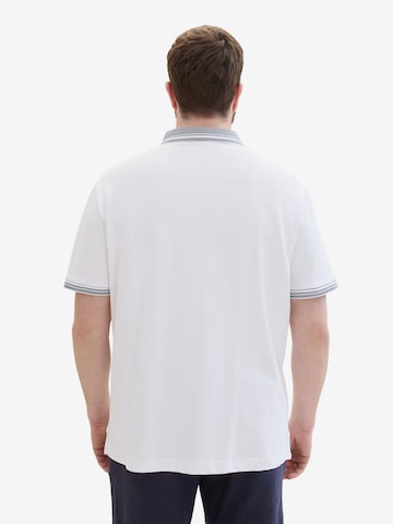 T-Shirt TOM TAILOR Men + en blanc