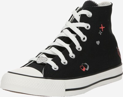CONVERSE Sneaker 'CHUCK TAYLOR ALL STAR' in silbergrau / rot / schwarz, Produktansicht