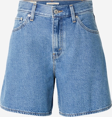 mėlyna LEVI'S ® „Baggy“ Džinsai 'High Rise Baggy Shorts': priekis
