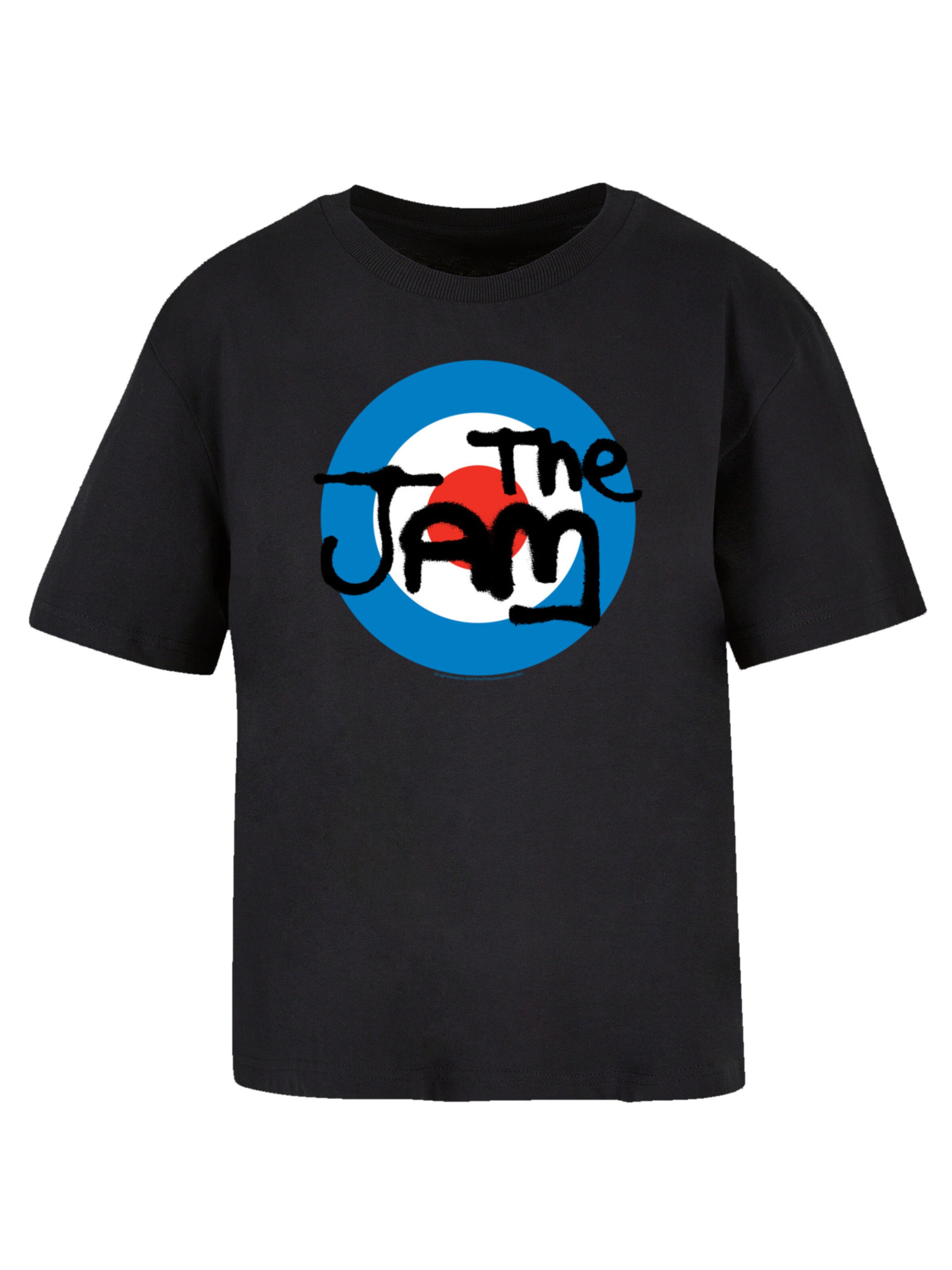 T-shirt 'The Jam Band Classic Logo' F4NT4STIC en noir : devant