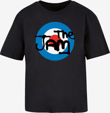 F4NT4STIC Shirt 'The Jam Band Classic Logo' in Zwart: voorkant