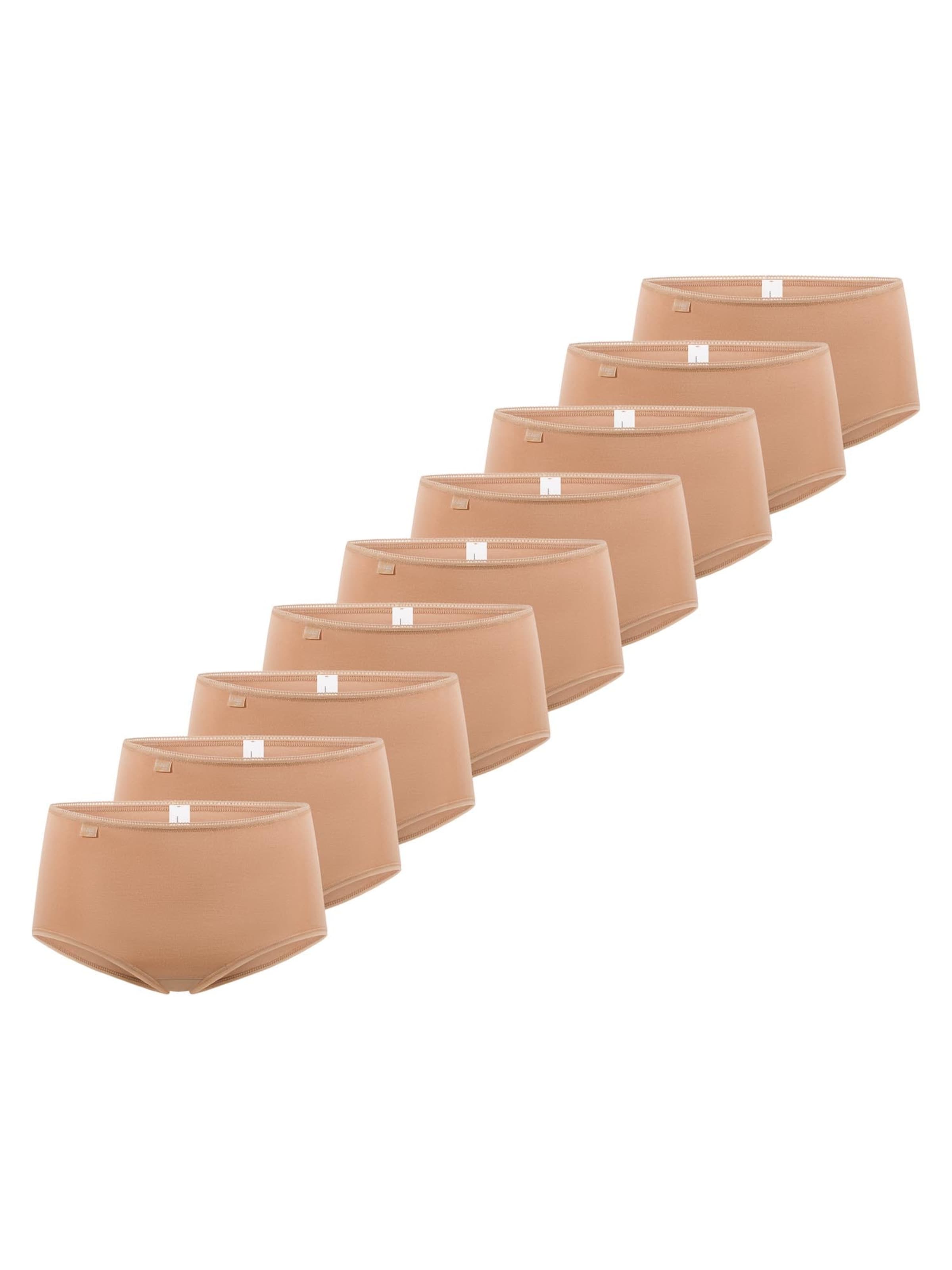 SLOGGI Slip '24/7 Cotton'‌‌‌‌‌‌‌‌ in Beige: Vorderseite