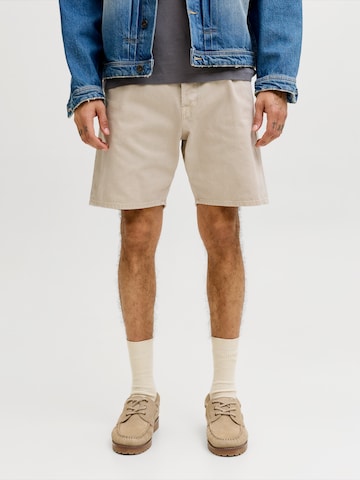 JACK & JONES Loose fit Jeans 'JJITONY JJORIGINAL' in Beige: front