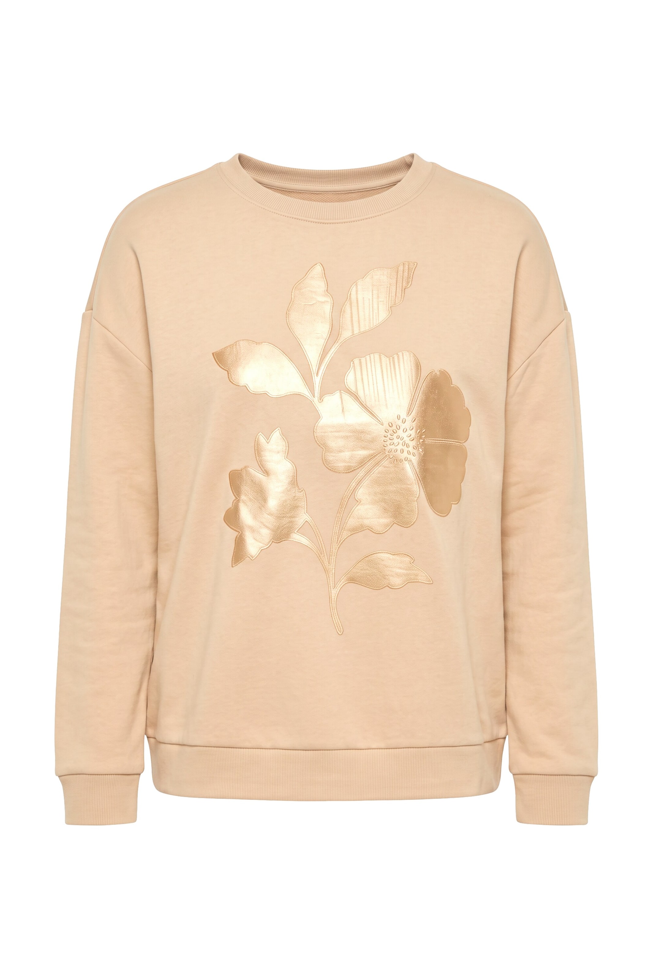 MIAMODA Sweatshirt in Beige: Vorderseite