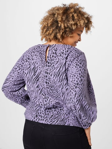 River Island Plus Blouse in Purple