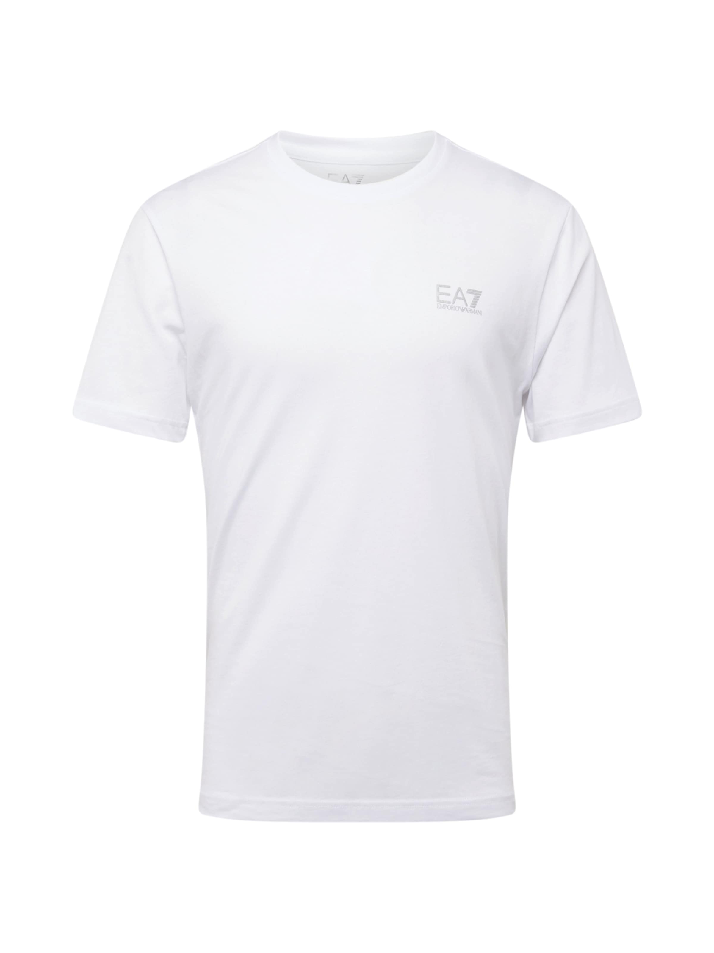 EA7 Emporio Armani Shirt in Wit: voorkant