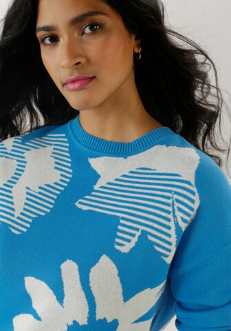 Aniston SELECTED Pullover in Blau