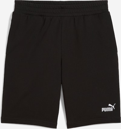 Sportinės kelnės 'Ess No. 1' iš PUMA, spalva – juoda / balta, Prekių apžvalga