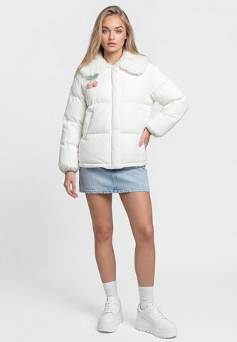 MYMO Winterjacke in Weiß