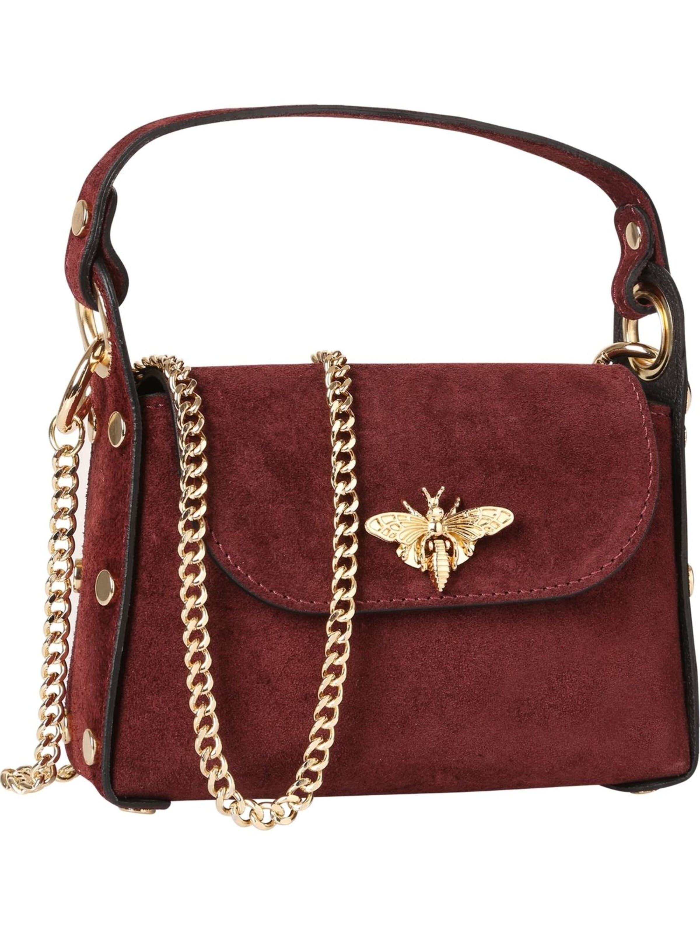 Borsa a spalla di Toscanto in rosso: frontale