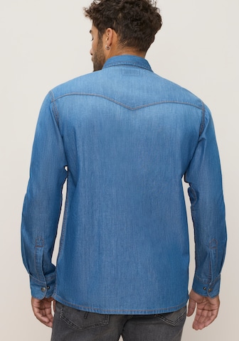 ARIZONA Regular fit Button Up Shirt in Blue