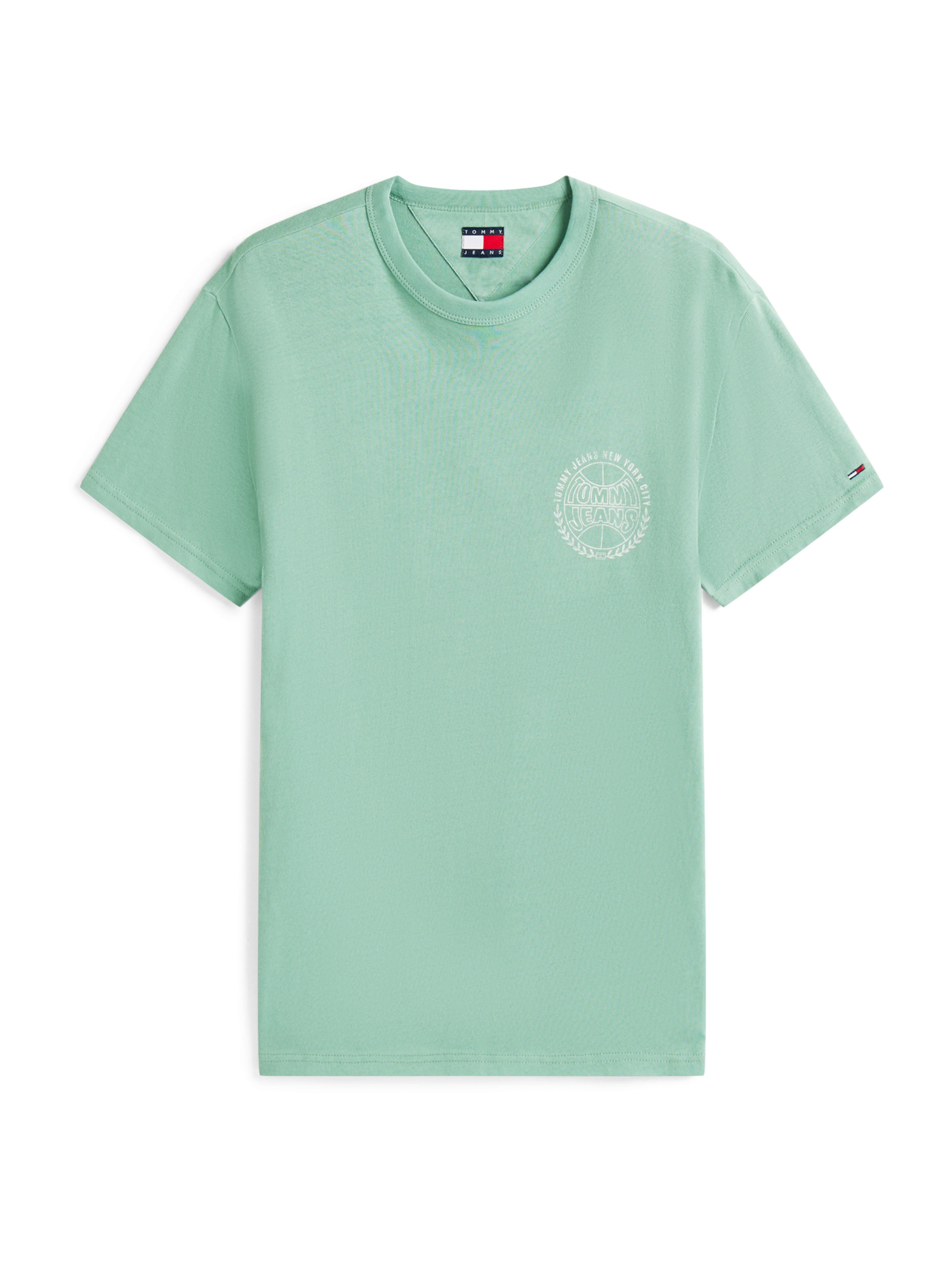 Tommy Jeans - Camisa em verde: frente