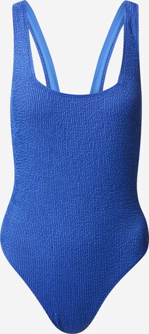 BeckSöndergaard Bralette Swimsuit 'Audny Ella' in Blue: front