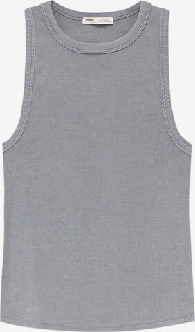 Top di Pull&Bear in grigio: frontale