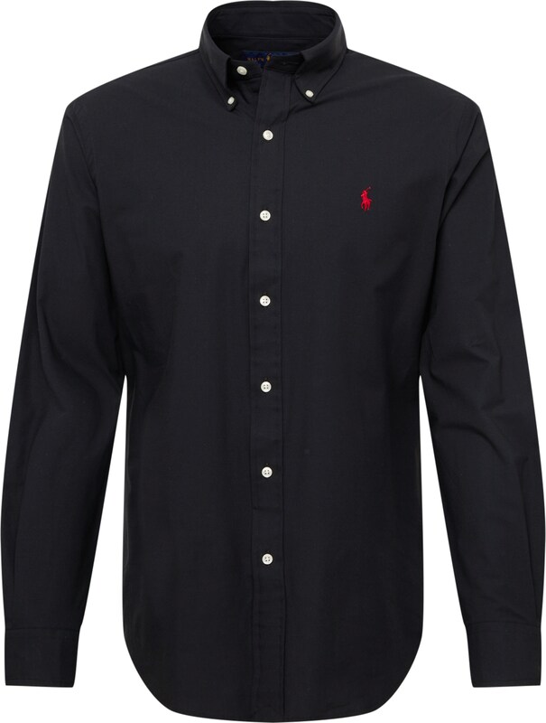 Polo Ralph Lauren Regular Fit Hemd in Schwarz Polo Ralph Lauren Regular Fit Hemd in Schwarz