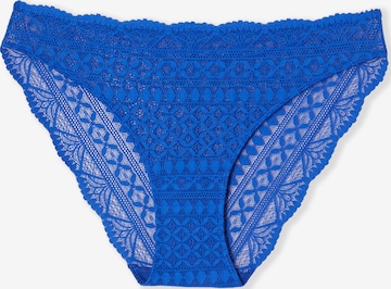Slip ' IDOLE ' di ETAM in blu: frontale