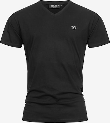 INDICODE JEANS Shirt 'Clever' in Black: front
