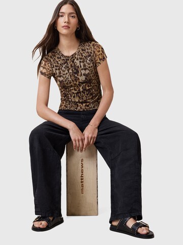 AllSaints T-shirt 'ELLIE' i brun