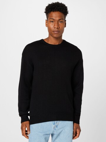 ABOUT YOU - Pullover 'Alan' em preto: frente