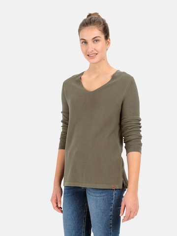 CAMEL ACTIVE Sweater in Green: front