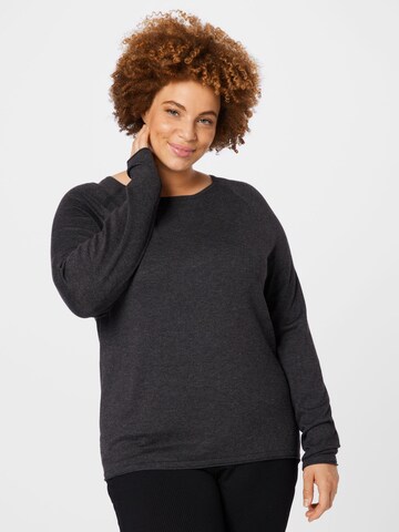 Z-One Sweater 'Marin' in Black: front