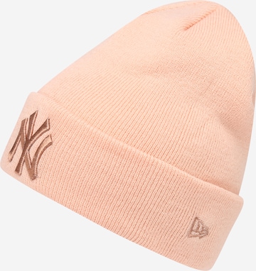 NEW ERA Beanie in Pink: front