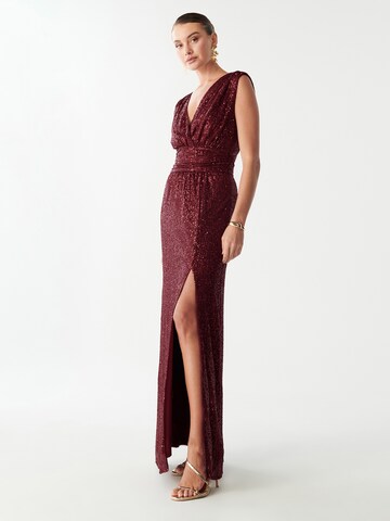 BWLDR Avondjurk 'COTTIER' in Rood