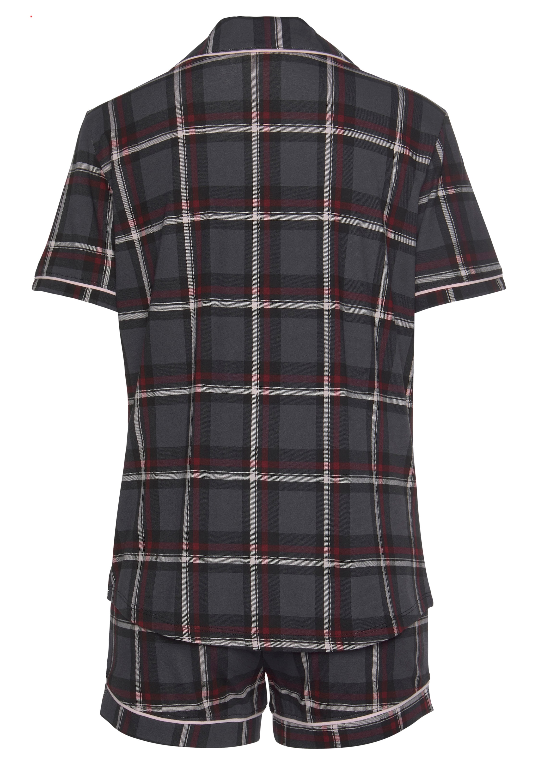 s.Oliver Short Pajama Set in Grey