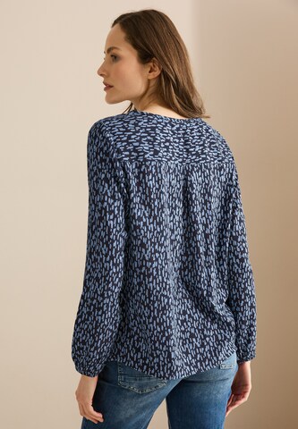 CECIL Gemusterte Bluse in Blau