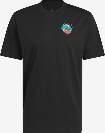 ADIDAS PERFORMANCE Toiminnallinen paita 'Nothing But Net' värissä vaaleansininen / hummeri / musta / valkoinen, Tuotenäkymä