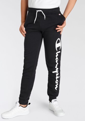 Champion Authentic Athletic Apparel Tapered Hose in Schwarz: predná strana