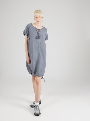 Soccx Letní šaty – modrá: přední strana