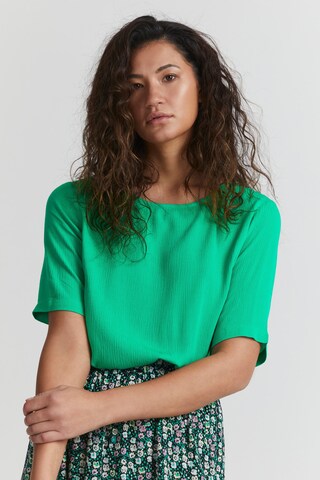 ICHI Blouse 'MARRAKECH' in Green: front