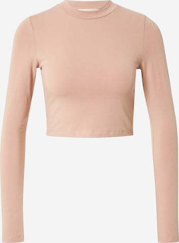 LENI KLUM x ABOUT YOU Shirt 'Abby' in Beige: predná strana