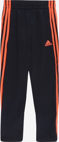 Pantaloni sport de la ADIDAS SPORTSWEAR pe albastru: față