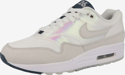 NIKE Baskets basses 'Air Max 1' en mastic / citron vert / rose / blanc cassé, Vue avec produit