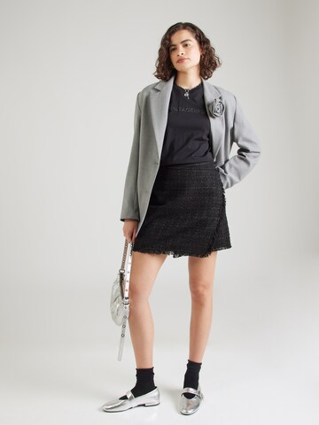 Karl Lagerfeld Футболка 'COMMERCIAL' в Черный