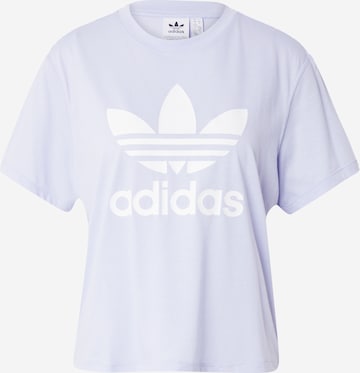 ADIDAS ORIGINALS Shirt in Purple: front