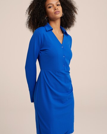 Robe-chemise WE Fashion en bleu