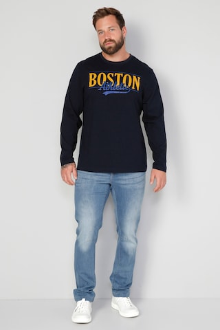 T-Shirt Boston Park en bleu