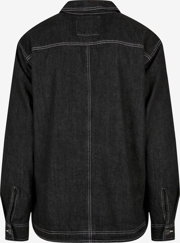 Urban Classics Between-Season Jacket in Black