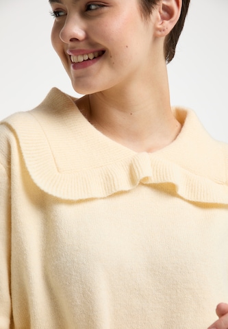 MYMO Sweater 'Blonda' in Yellow