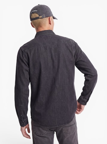 JACK & JONES Slim fit Overhemd 'JWHSHERIDAN' in Zwart