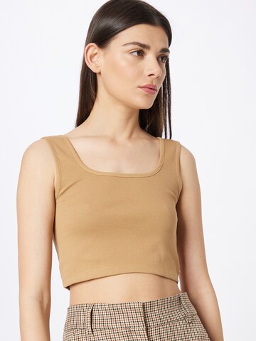 Marc O'Polo DENIM Top in Brown: front