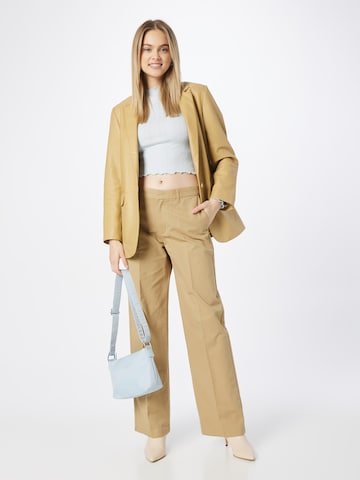 LEVI'S ® Loose fit Pleated Pants 'Baggy Trouser' in Beige