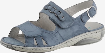 WALDLÄUFER Sandals in Blue: front